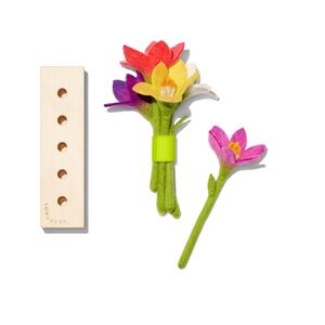 👶🏼Lovevery Felt Flowers from Helper Kit 👶🏼